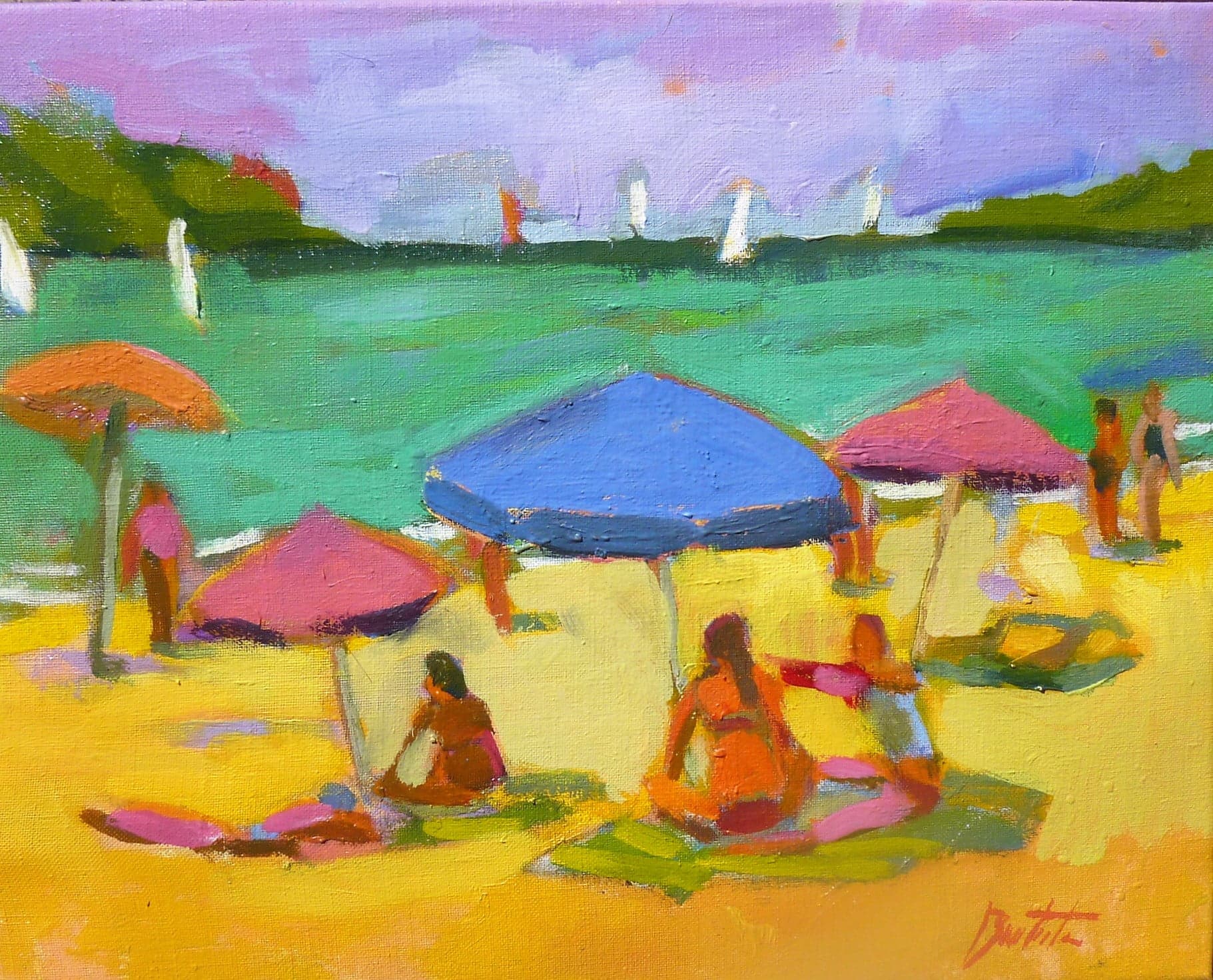 Cala y olas