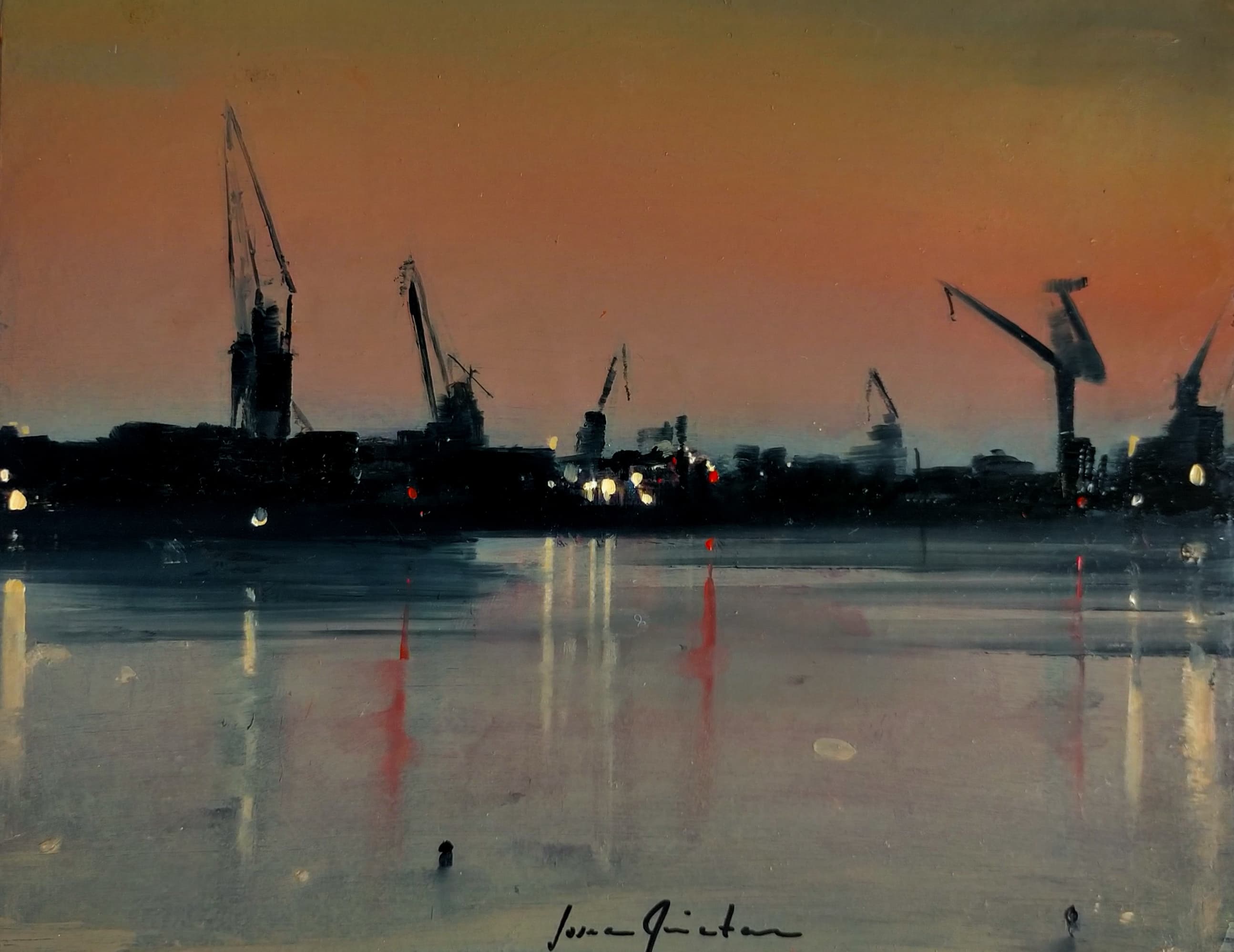 Paisaje de la ría - ForLoveAtArt