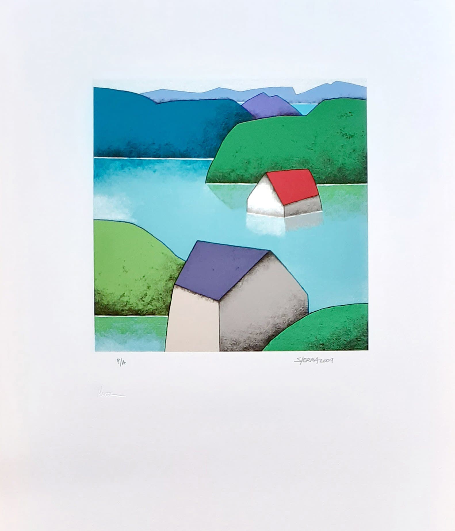 Desde la ventana, Carpeta de tres serigrafías - miniatura 2