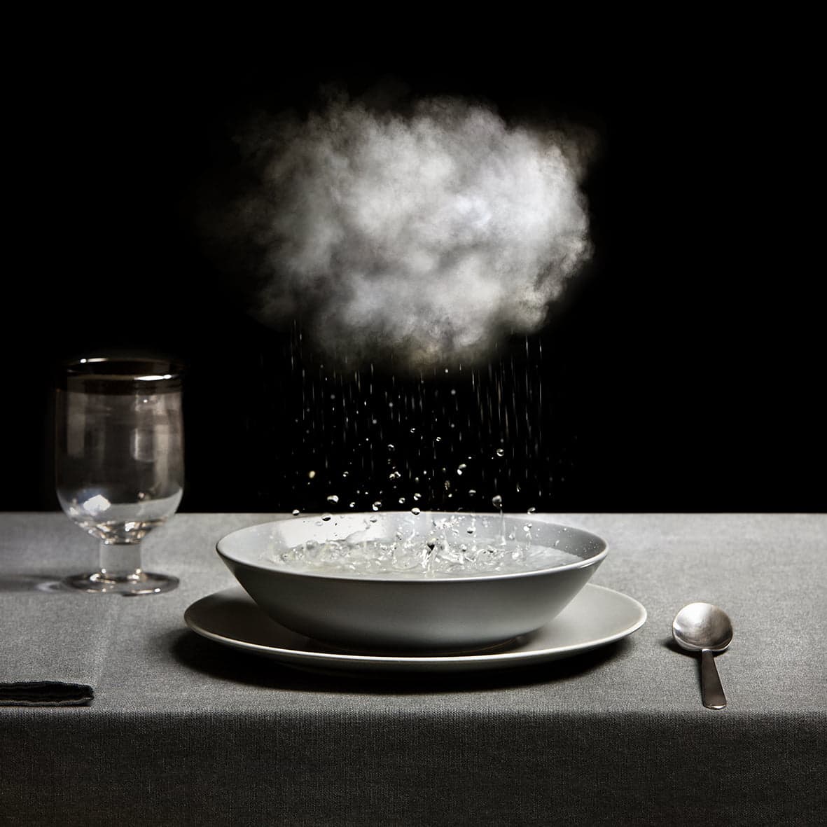 Sopa Número 3 ,Nube_ Regensuppe