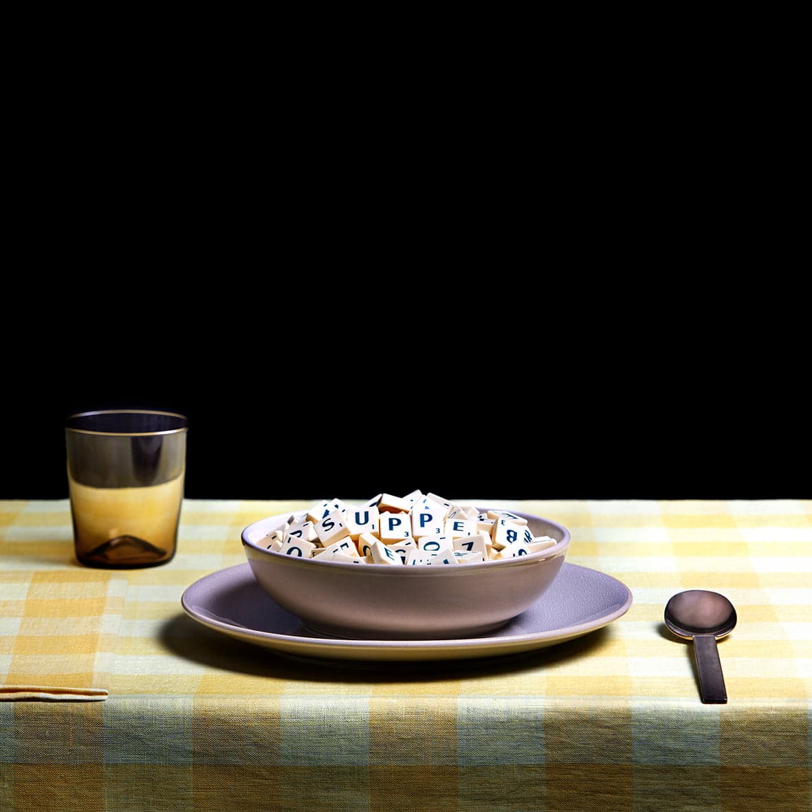 Suppe Nummer 19 _ sopa de letras_ Briefsuppe
