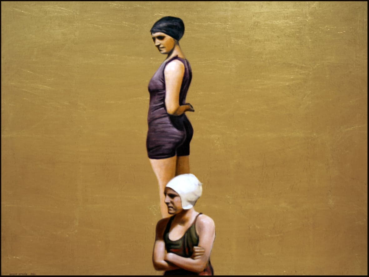 Dos bañistas